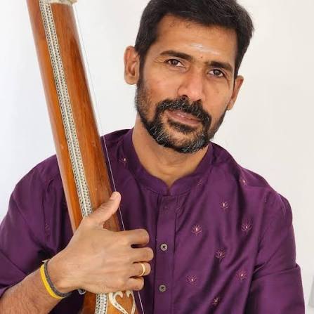 Sri. Ahilan Sivanandan with tambura