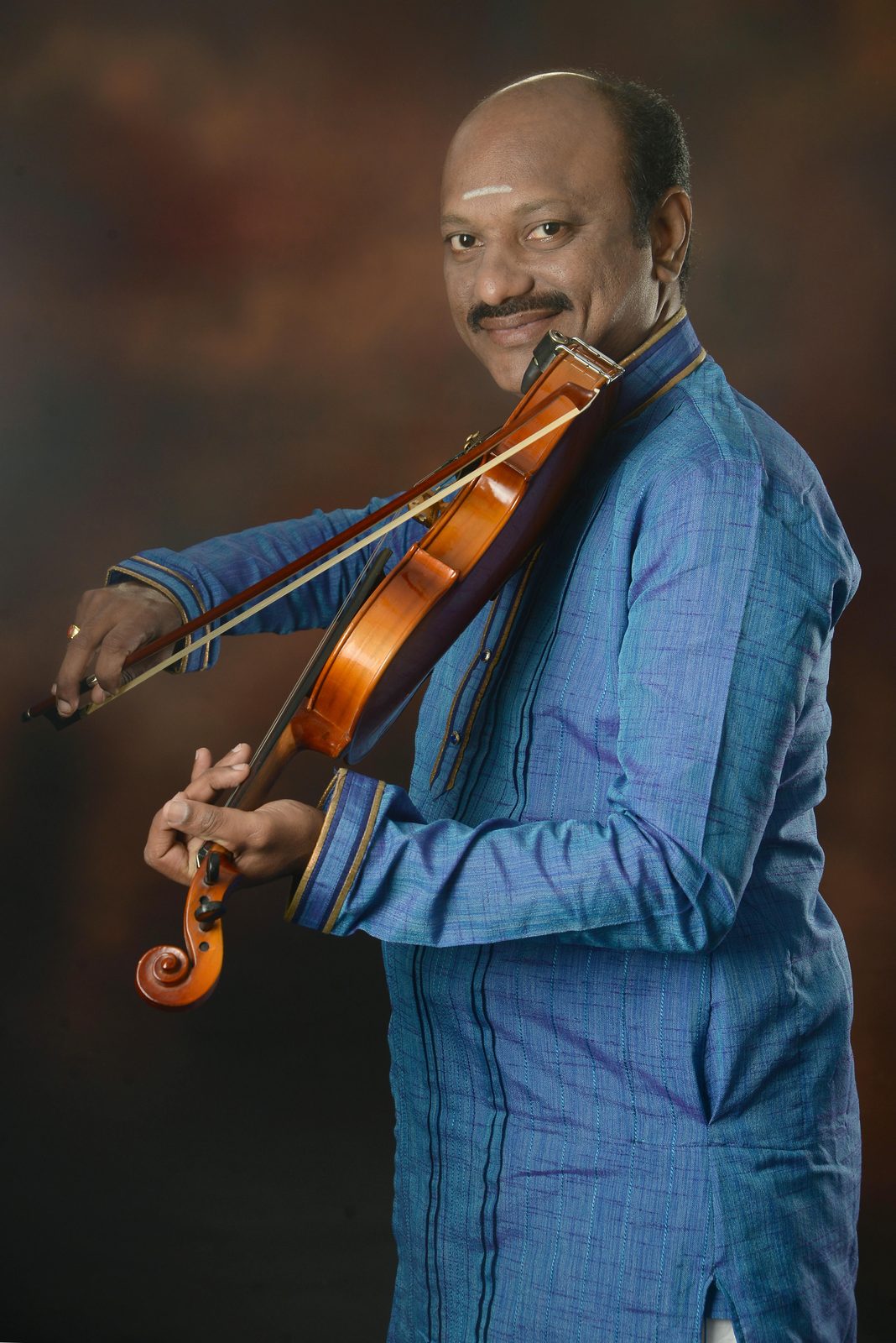 Sri. V Suresh Babu playing the violin